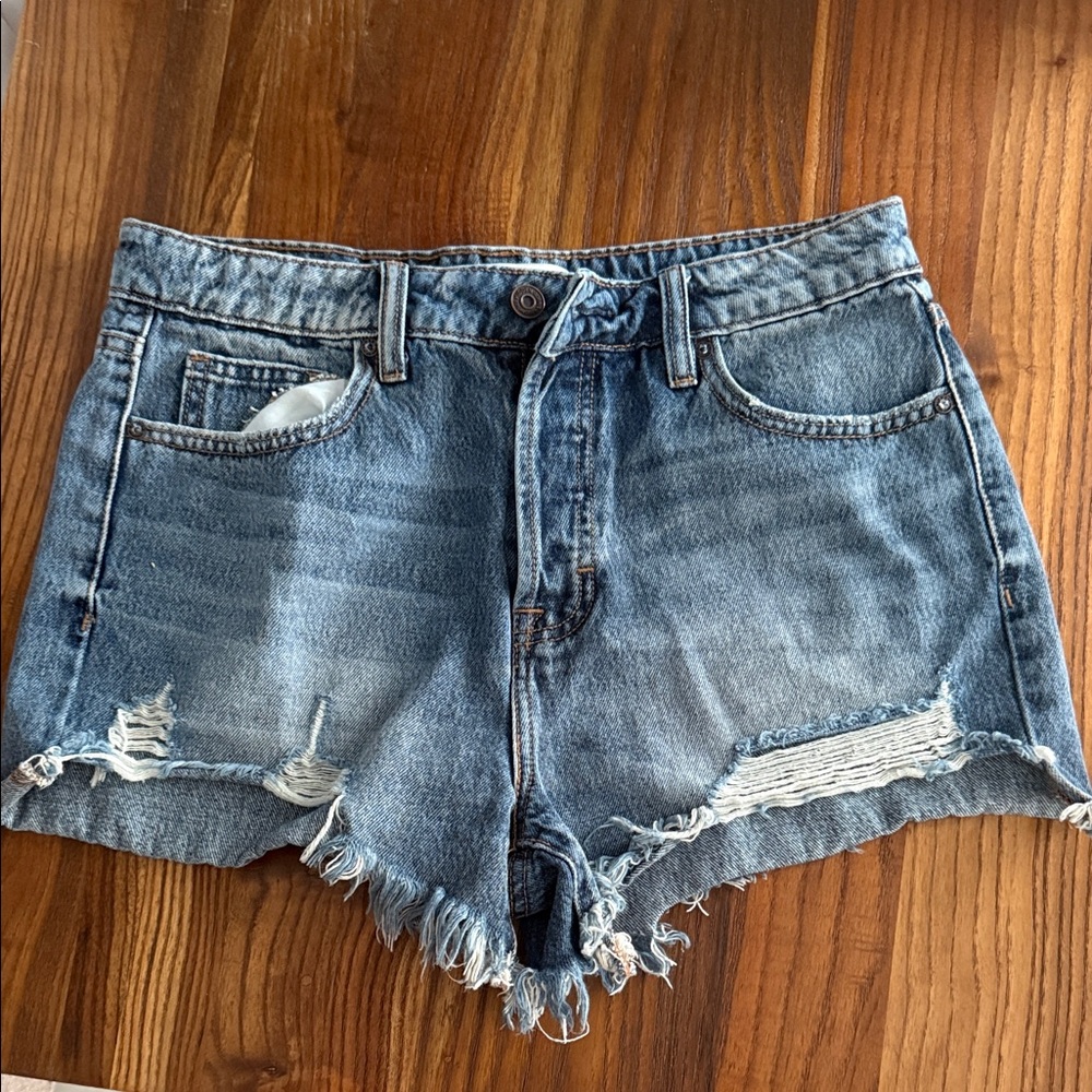 Hideen Distressed Women Shorts sz m